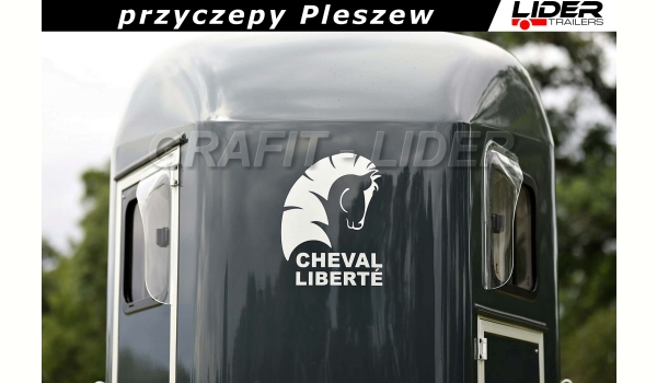 CL-30S przyczepa do przewozu 2 koni, Cheval Liberte Gold III, DMC 2000kg